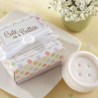 "Cute as a Button" Button Soaps